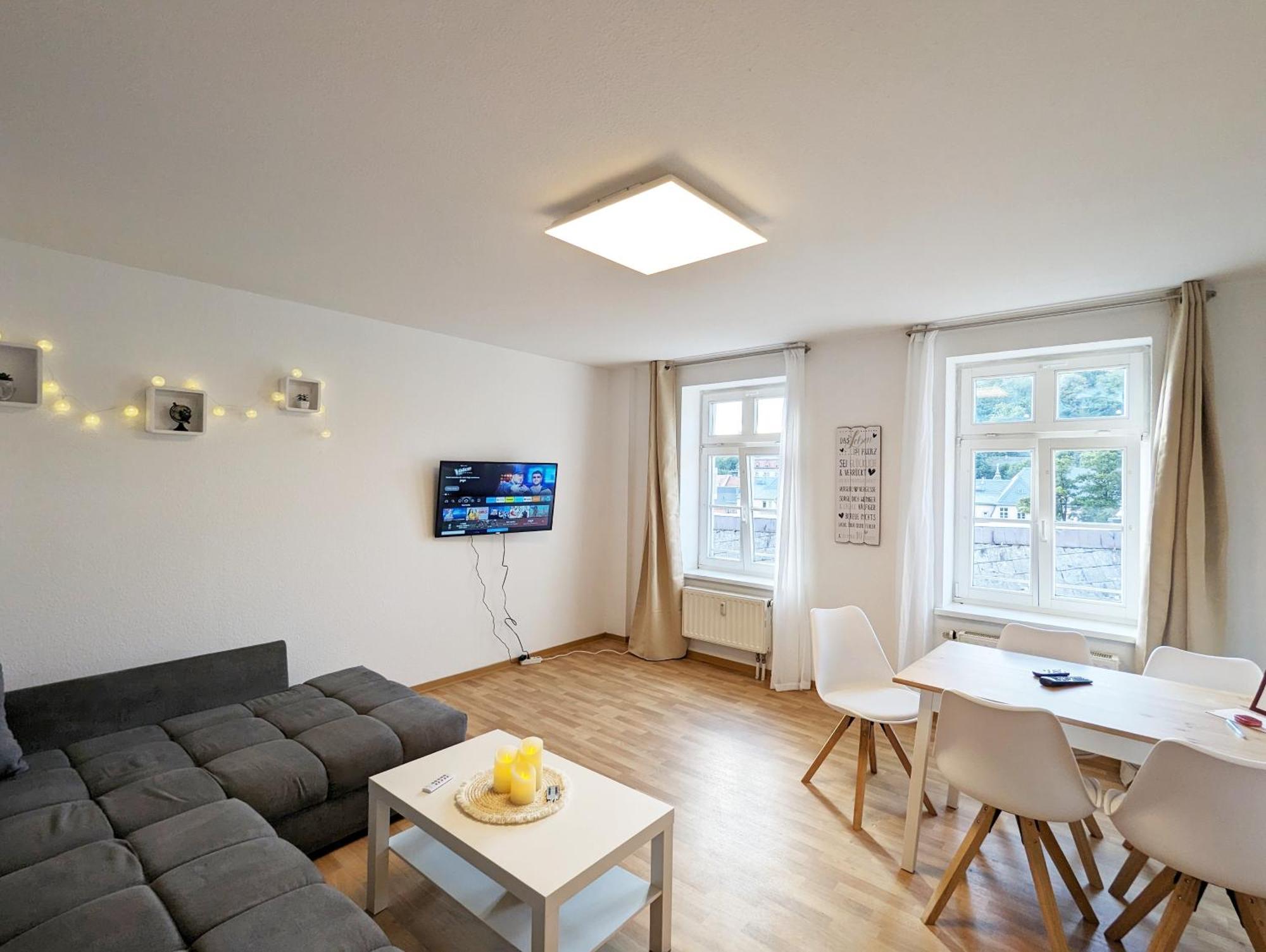 F4 - Urlaubsmagie - Grosse Wohnung Fuer Bis Zu 10 Personen Sebnitz Dış mekan fotoğraf