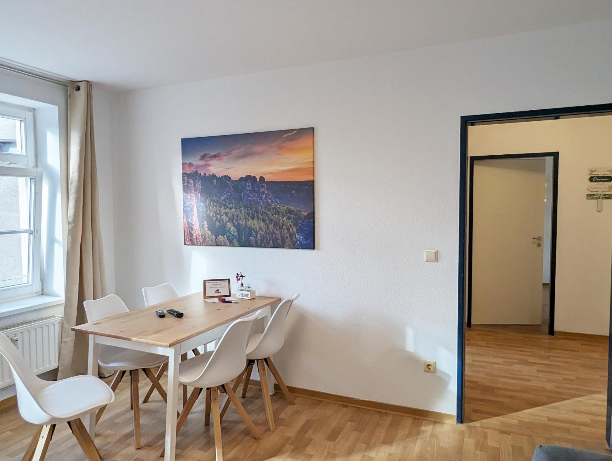 F4 - Urlaubsmagie - Grosse Wohnung Fuer Bis Zu 10 Personen Sebnitz Dış mekan fotoğraf