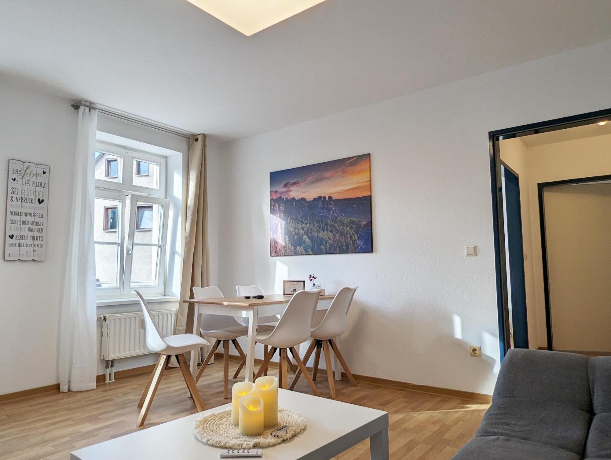 F4 - Urlaubsmagie - Grosse Wohnung Fuer Bis Zu 10 Personen Sebnitz Dış mekan fotoğraf